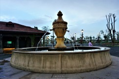 Fountain in french village